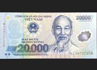 Vietnamese Dong 20,000 UNC Polymer VND Banknotes