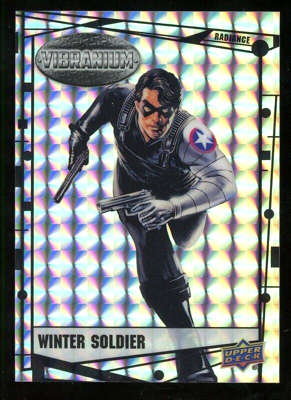 WINTER SOLDIER 2015 UD Marvel Vibranium #40 RADIANCE Parallel SP 41/50 MINT