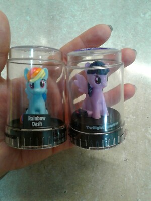 Good 2 grow toppers podz. Rainbow Dash B8G9 & Twilight Sparkle BCH0. Collectable
