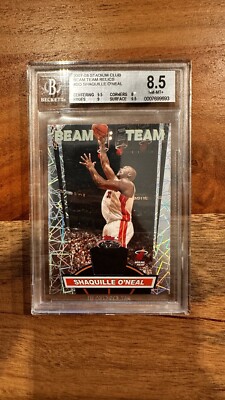 2007-08 Topps Stadium Club Beam Team #BTR-SO Jersey Shaquille O'Neal Miami Heat