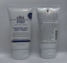 EltaMD Moisture Rich Body cream / creme Travel Size - 4 x (2 oz / 59 g)