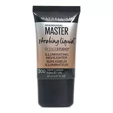 Maybelline Master Strobing Liquid Illuminating Highlighter, Deep/Gold, 0.67 fl.