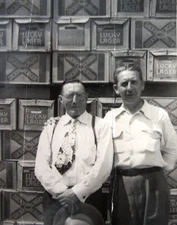 Lucky Lager Beer Brewery Azusa CA Photos Smith General Manager Factory 1940s