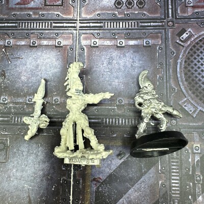 Warhammer 40K Oldhammer Rogue Trader Eldar Metal Fire Dragon & Exarch Eld-20