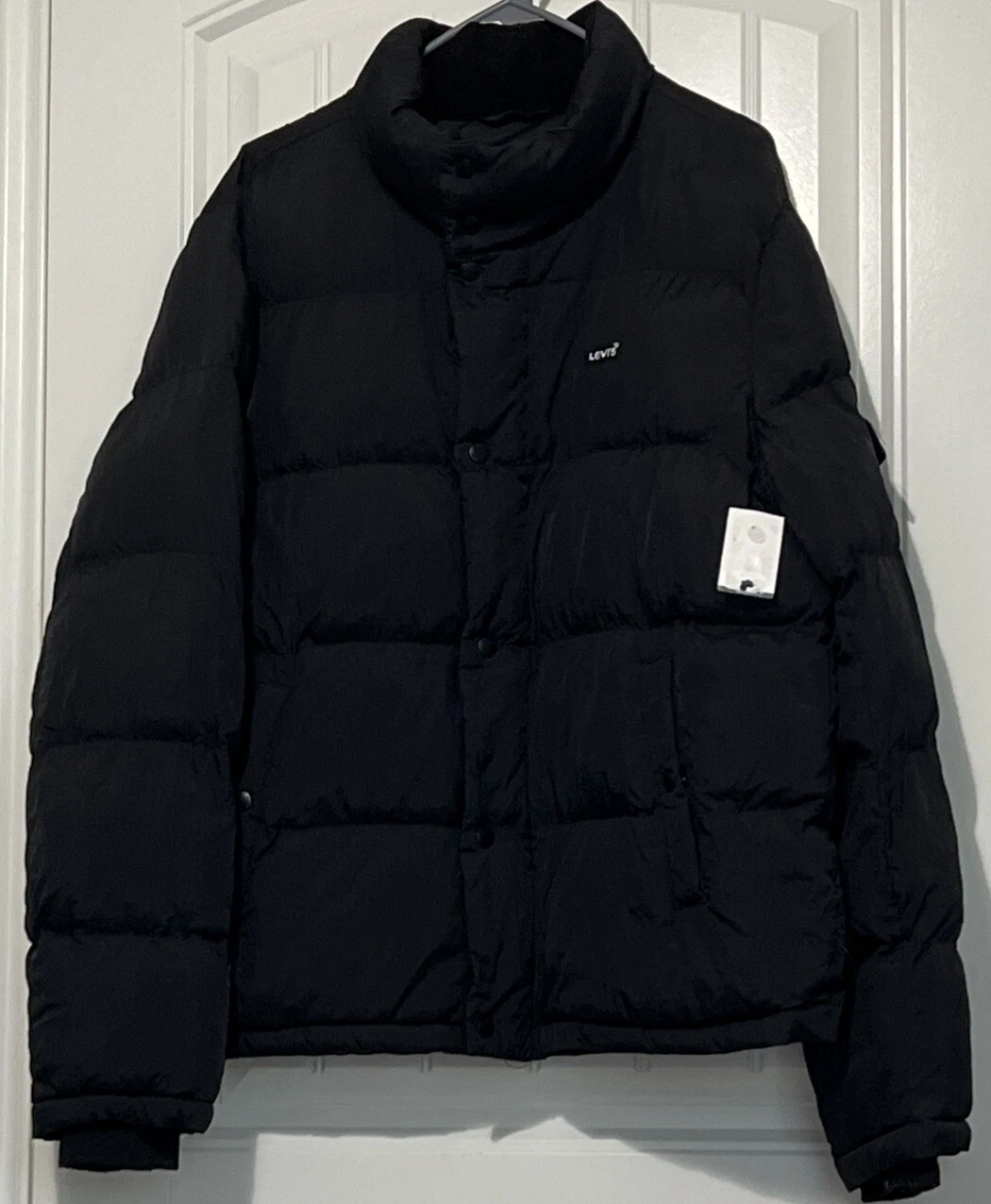 Men's Levi's Fashion Puffer Jacket M Black