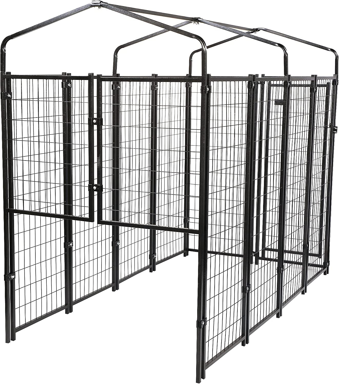 COZIWOW Outdoor Large Dog Run Kennel Heavy Duty Playpen W/Roof & Side Door House eBay