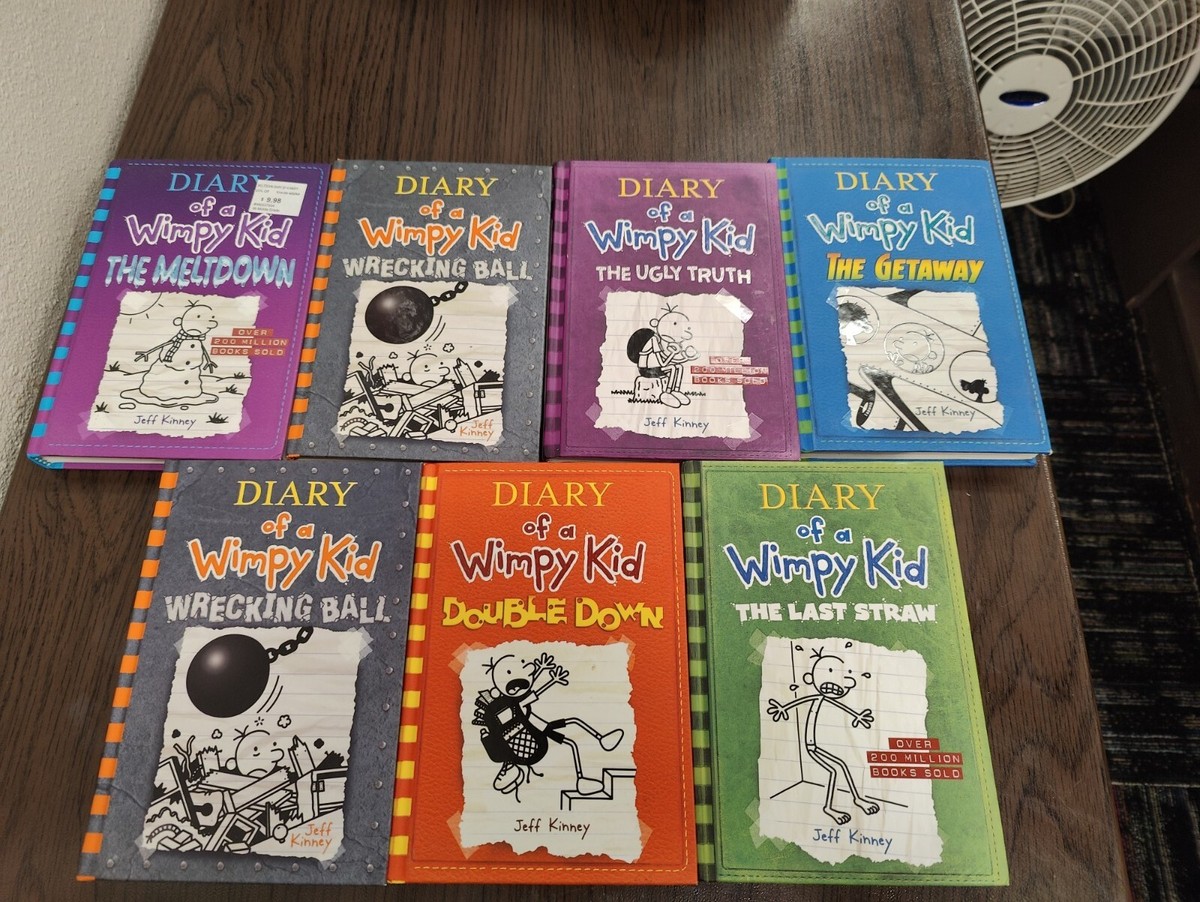 Diary of a Wimpy Kid 8冊セット Half Set 8 Books Diary of Wimpy Kid English Book Diary of