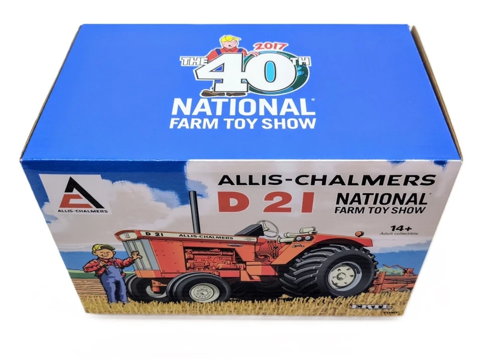 1/16 Allis Chalmers D-21 Wide Front Tractor, 2017 Toy Farmer - Image 3 of 4