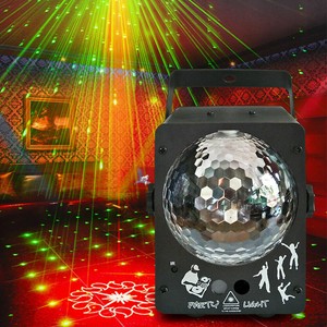 led magic laser ball