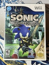 Sonic and the Black Knight (Nintendo Wii) Complete In Box CIB Tested Working!