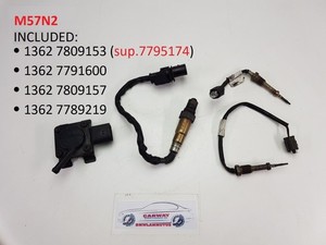✅ Diesel-Partikelfilter Sensoren Satz/Set E90 M57N2 N57 170 And 180kw 7809153