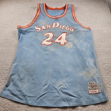San Diego Jersey Mens 60 Blue NBA Basketball Mitchell & Ness FREE 1979-80