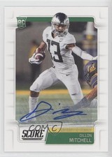 2019 Score Rookies Signatures Dillon Mitchell #388 Auto 7i2