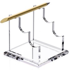 3 Tier Acrylic Pen Holder Display Stand, Fountain Pen Pencil Makeup Brush Rac...
