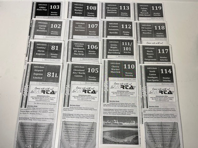 SARTA - Stark Area Regional Transit Authority 2009-2010 Maps & Schedules