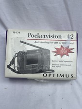 Radio Shack | Optimus 16-179 LCD Color TV (UHF VHF) Working!