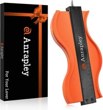 10" Duplicator Shape Contour Gauge Profile Ruler Tiling Laminate Tool With Lock