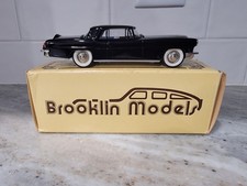 Brooklin Models 143 Scale Brk11 - 1956 Lincoln Continental - Black 696 Brooklin Models 143 Scale Brk11 - 1956 Lincoln Continental - Black 696