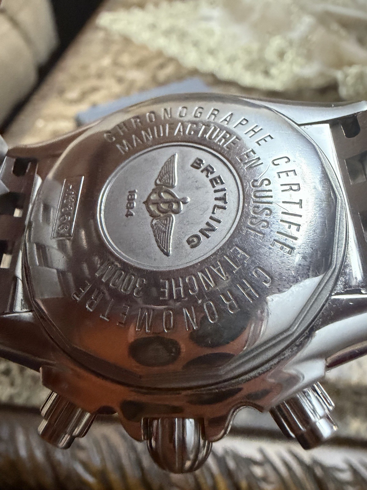 BREITLING CHRONOMAT EVOLUTION CHRONOGRAPH.  BLUE … - image 5