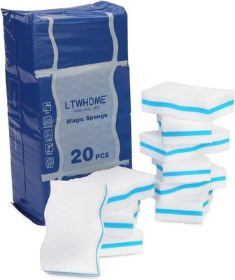 20-Pa Three-Layer Extra Durable Wave Shape Magic Cleaning Spon Eraser