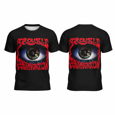 Trouble Band Manic Frustration Album Gift For Fans 3D T Shirt NP304