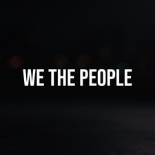 8in Vinyl Decal Sticker - "We The People"