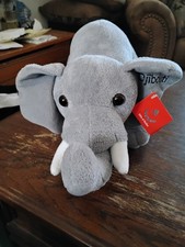 Aurora Miyoni Grey elephant 12" Plush Stuffed Animal