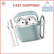 Dgege for Airpods 4th Generation Case Cover 2024 ,Soft Silicone Full Protective