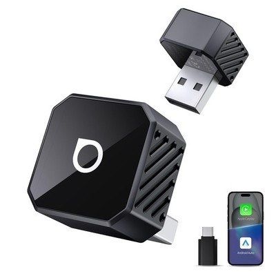 Ottocast Mini Pot 2026 Neue Version Wireless CarPlay & Android Auto Schwarz 