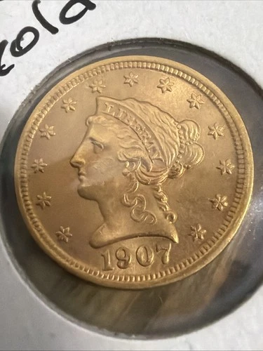 1907 Liberty Head Gold — photo from the most recent tracked eBay sale