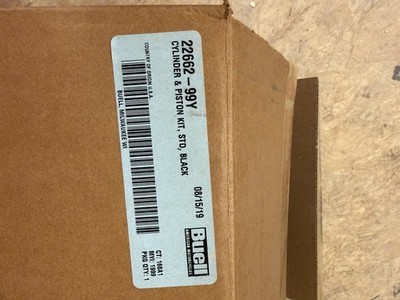 1999-2001 Buell X1 Lightning Pair Black Front & Rear Cylinder Barrel Jugs