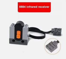 4PCS Power Functions Train Motor IR Receiver Controlled For Lego 10254 Train Set