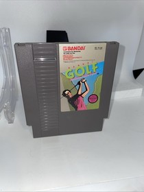 NES Bandai Golf Challenge Pebble Beach Nintendo Entertainment System 1989 CIB