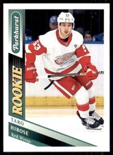 2019-20 Parkhurst #301 Taro Hirose RC Rookie Detroit Cougars