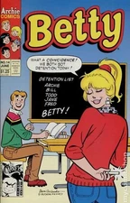 Betty #14D VG/FN 5.0 1994 Stock Image Low Grade