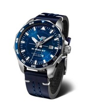 VOSTOK EUROPE Men Analog Automatic Casual Watch Classic Dress Blue Dial Waterpro