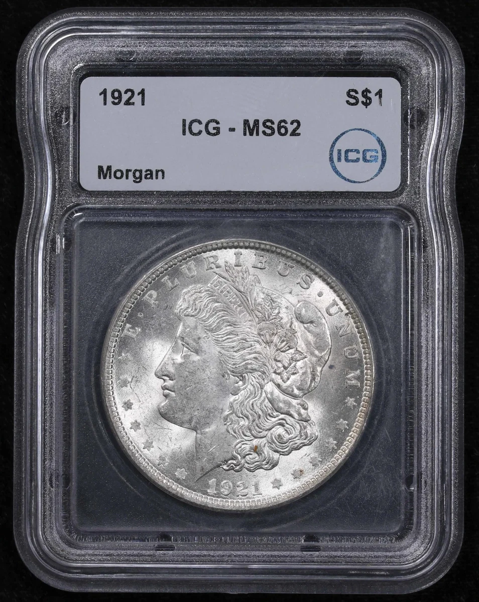 MS 62 Graded 1921 Year Morgan US Dollars (1878-1921) for sale | eBay
