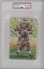 1999 Goal Line Art Pro Football Hall of Fame Collection Class Tom Mack HOF 1q7