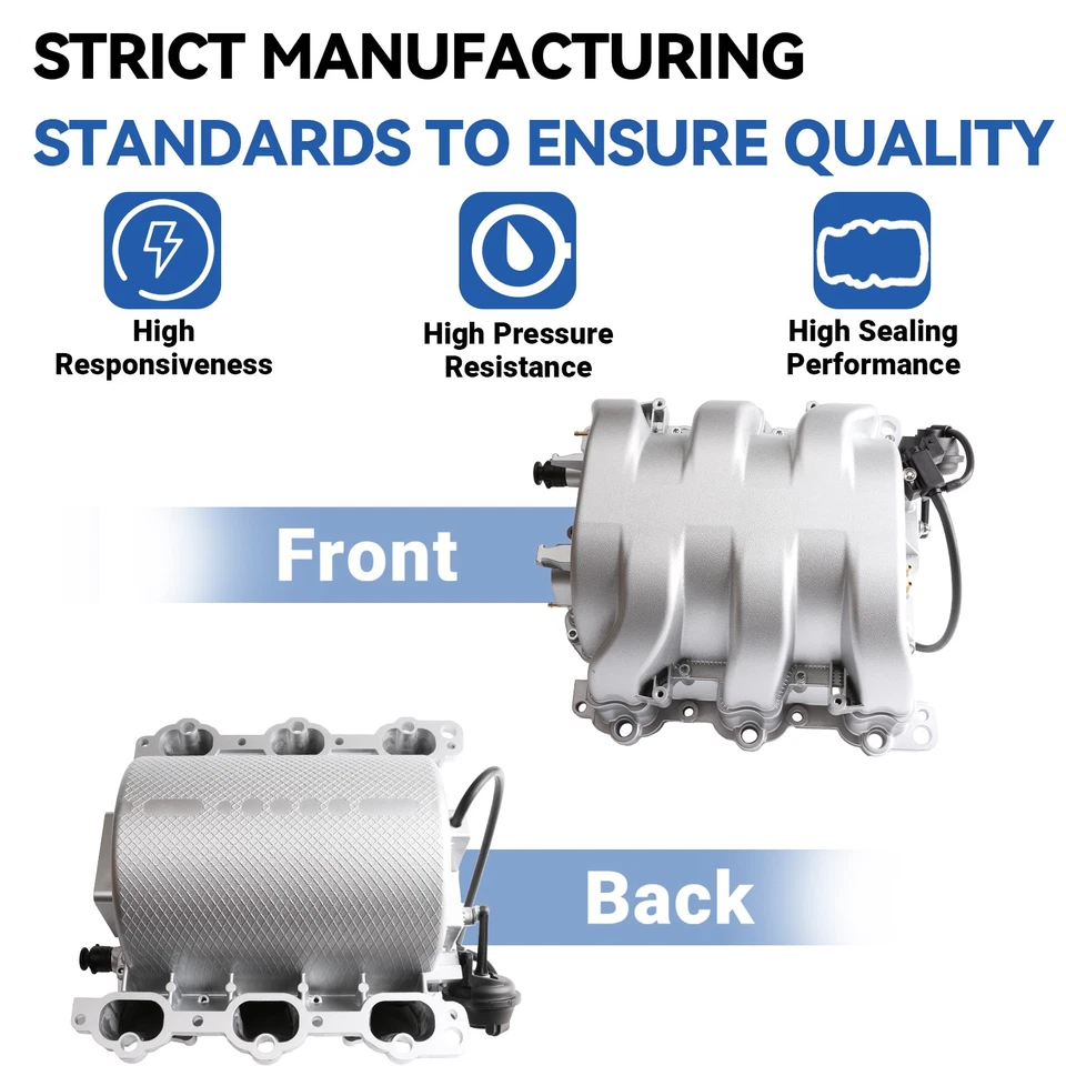 Colector de admisión Mitzone para Benz 98-05 E320 CLK320 01-05 C320 C240 98-03 ML320 Foto 4 de 4