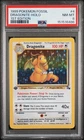 PSA 8 - 1999 POKEMON FOSSIL #4 DRAGONITE-HOLO 1ST EDITION