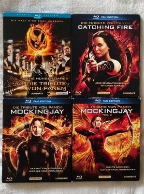 Die Tribute von Panem 1-4 - kompl. - Bluray - Fan Edition 