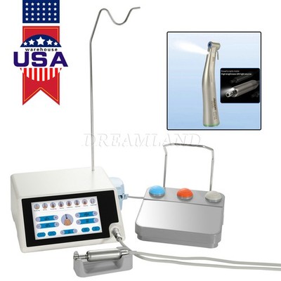 Dental Implant Motor Brushless Touch Screen Machine+20:1 LED Handpiece UPS