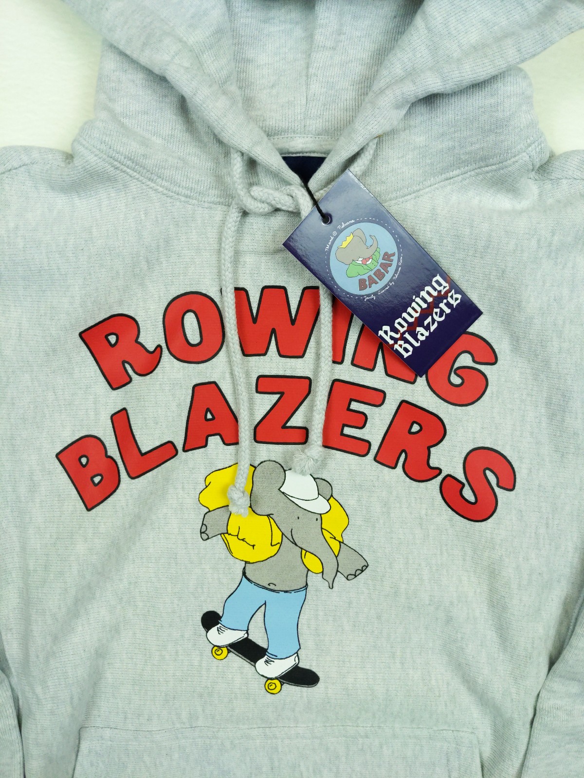 FILA Rowing Blazers Babar Alexander Felpa con Cappuccio Skateboard Pesante Uomo