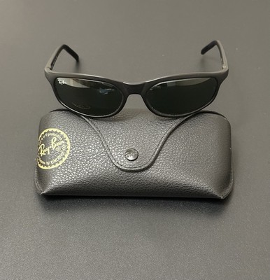 Vintage Ray-Ban Predator Sunglasses RB2030 PS8 W2175 Matte Black Italy 57mm G-15