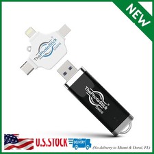 ThePhotoStick Omni 128GB - Secure Photo Video Backup and Transfer Digital Fi