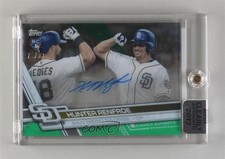 2017 Topps Clearly Authentic Auto Green 78/99 Hunter Renfroe #CAAU-HRE Auto 0c6