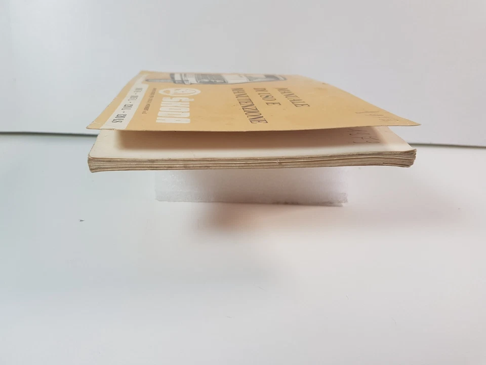 Libretto manuale uso manutenzione Skoda 105 S L 120 L LS originale no copia 1978 - Immagine 3 di 4