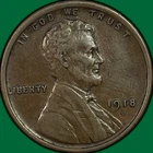 1918-D Lincoln Wheat Cent Choice Extremely Fine XF+ Coin #40060