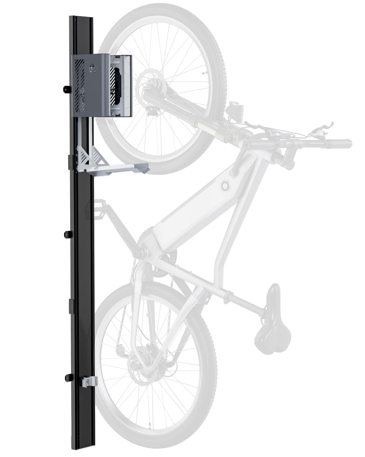 monTEK Automatic Lift EBike Rack – Fits 24-29" Tires, Heavy-Duty Vertical Wal...