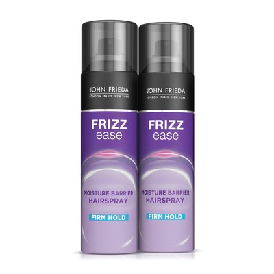 John Frieda Anti Frizz, Frizz Ease Hairspray Firm Hold, Heat Protectant Spray,